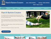 Tablet Screenshot of hatchbatten.co.uk